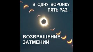 Возвращения затмений. В одну воронку 5 раз. Астролог Юдина Тамара.