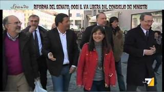Riforma del Senato, oggi il via libera del Cdm