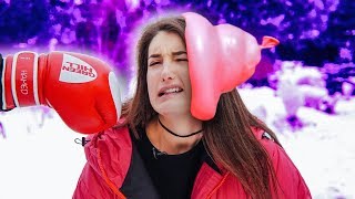 ВОДЯНЫЕ ШАРЫ VS ЛИЦО SLOW MO 1000fps