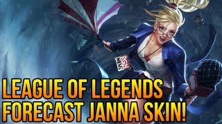 League of Legends - Forecast Janna Skin Spotlight (Full 1080P!)