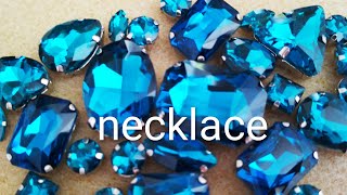 Necklace. Колье- вышивка