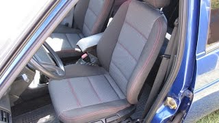 Тюнинг салона ВАЗ 2110. Установка водительского сиденья BMW E36