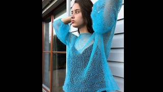 Pletena moda Из тонкого мохера(Crochet & knitting)