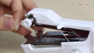 Обзор портативной ручной швейной машинки handy stitch.
