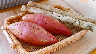 【小穎美食】秋天要多吃紅薯，教你好吃做法，不油炸不水煮，孩子天天吃不夠！