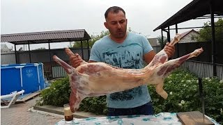 БАРАНИНА по-кавказски (шулюм в вине). ENG SUB.