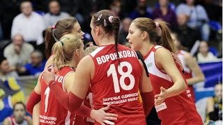 Волейбол, Уралочка-НТМК - Заречье-Одинцово, чемпионат России. Женщины. 08 тур