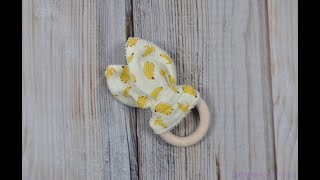 Прорезыватель Double ears, Бананы