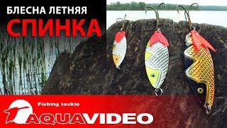Блесна-колебалка AQUA Спинка