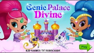 Nick JR Shimmer and Shine Dress Up - Game for Kids - Shimmer and Shine Genie Palace Divine 2015 HD