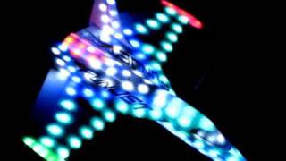 Nachtflug Funjet night flight