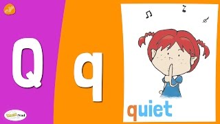 Letter Q Practice | Phonics and Vocabulary | Think Read Write | ELF Learning