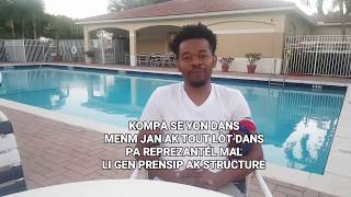 KOMPA SE YON DANS TOU,LI GEN STRUCTURE TOU. TROP FAKE INSTRUCTOR.