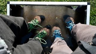 Ecco Biom Terrain - test na wodoodporność