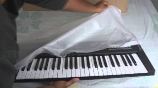 Unboxing teclado yamaha mx49-thiago vinicius