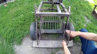 Доработка грохотной картофелекопалки...