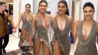 Priyanka Chopra W0RE Full 0PEN Dress For Her Birthday Party 2019 Nick Jonas
