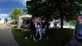 World Bodypainting Festival 2017 - Abbie Louise and Katy Ferguson Interview - 360 3D VR