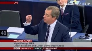 Nigel Farage unveils George Soros corruption with EU