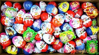 New Surprise Eggs Unboxing Surprise Kinder Joy Baby Toys for Children Learn Colors Nursery Rhymes
