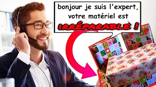 Ces "CADEAUX" ?  déclarés " IRRÉPARABLE " par l'expert ! ?