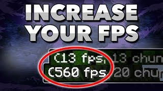 How To Get More FPS in Minecraft [2019] FPS BOOST