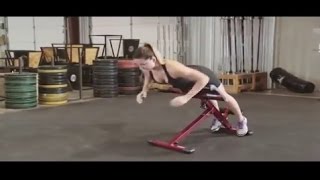 Stamina Hyper Bench Red