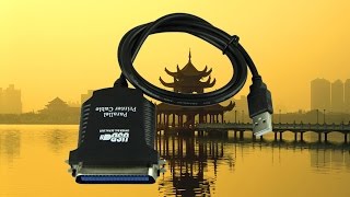 Как подружить старый LPT принтер с новым компьютером. Кабель переходник USB to LPT (bitronics)