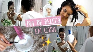 MEUS CUIDADOS COM A PELE E CABELO! DIA DE BELEZA BEM REAL!