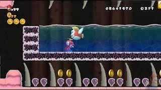 New Super Mario All Stars HD: Super Mario Land 2 REMAKE 100% World 5: Turtle Zone