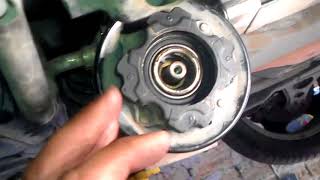 mercedes a class w168 замена подшипника кондиционера