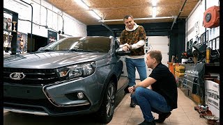Шумоизоляция ЛАДА ВЕСТА КРОСС за 40000 рублей!