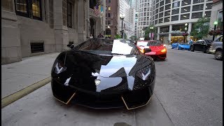 Lamborghini Aventador Miura Homage and Lp 640 Engine Exhaust Sound Video