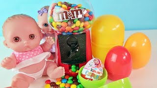 Куклы Пупсики Играют в Конфетный Автомат Открываем Сюрпризы Щенячий патруль Зырики ТВ Игрушки