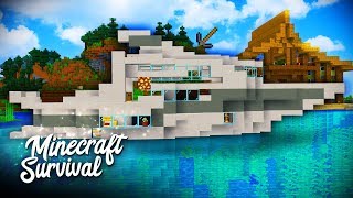 MINECRAFT SURVIVAL #28 - MÓJ PRYWATNY JACHT!