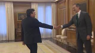 Su Majestad el Rey recibe a Don Tomás José Guitarte, de la Agrupación de Electores “Teruel Existe”