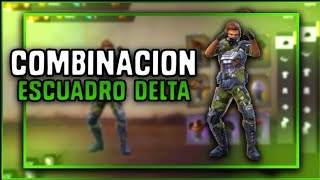 MEJORES COMBINACIONES DE ROPA EN FREE FIRE | PAQUETE ESCUADRON DELTA| EN FREE FIRE
