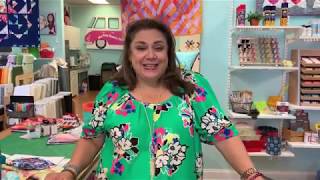 Fiberworks or Laura Heine Floral Cutting Instructions for Collage Quilting