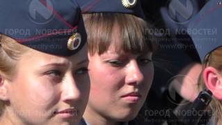 Как курсанты принимали присягу