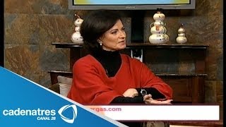 Entrevista a Gaby Vargas / Gaby Vargas en el foro de Nuestro Día