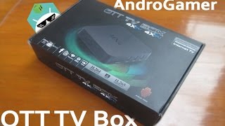 OTT TV Box | Android Tv Box | Review en español