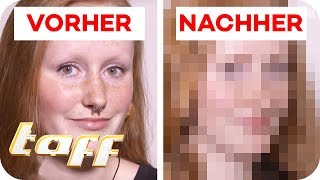 Laura (18) hat keine Augenbrauen: Kann man Ihr helfen? | SOS - Einsatz der Beauty-Retter | taff
