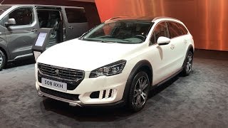 Peugeot 508 RXH 2017 In detail review walkaround Interior Exterior