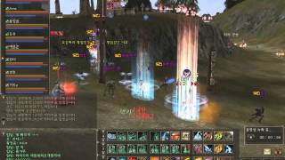 Lineage 2 Classic - Sorc, 69lvl mass pvp [Korean server] part1