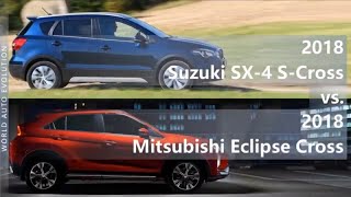 2018 Suzuki SX-4 S-Cross vs 2018 Mitsubishi Eclipse Cross (technical comparison)
