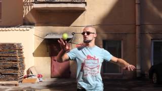 #19. Тыльная сторона руки, каскад (видео уроки по жонглированию от ПГ)