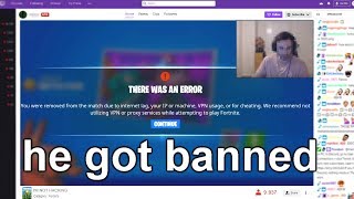 I Caught a Streamer HACKING on Fortnite LIVE...