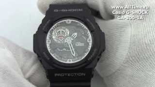 Обзор. Мужские японские наручные часы Casio G-SHOCK GA-300-1A