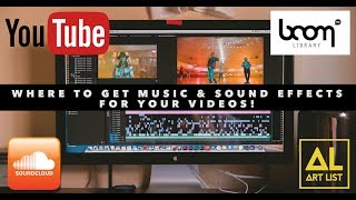 Where To Get MUSIC & SOUND EFFECTS For Your Videos!