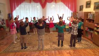 Веселый танец, самые большие и маленькие, гр  №8